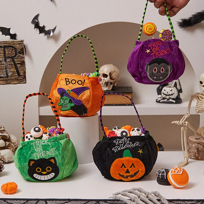 Sac à Bonbons Halloween en Feutre
