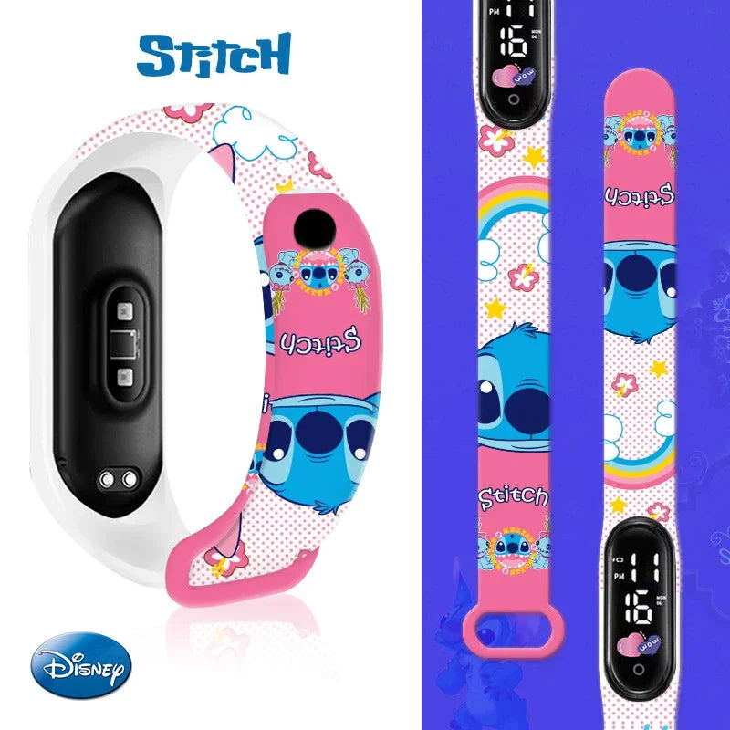 Montre Numérique Disney Stitch Enfants