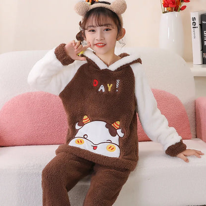 Pyjama Flanelle Hiver – Fille & Garçon