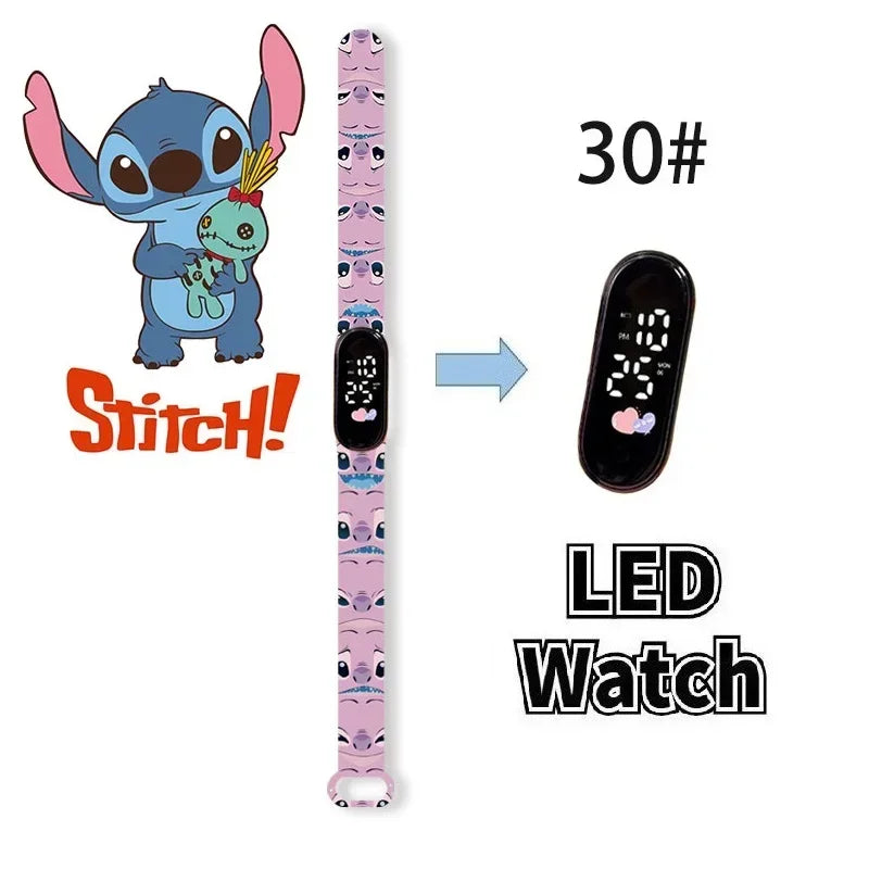 Montre Numérique Disney Stitch Enfants