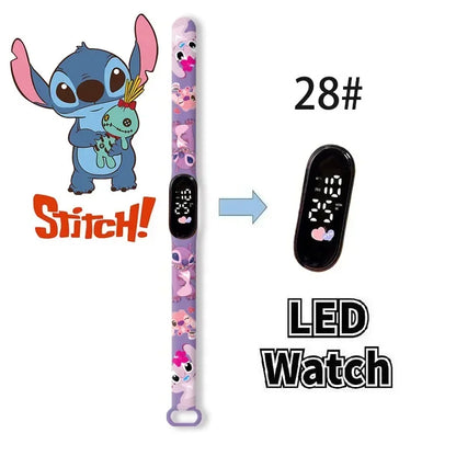 Montre Numérique Disney Stitch Enfants