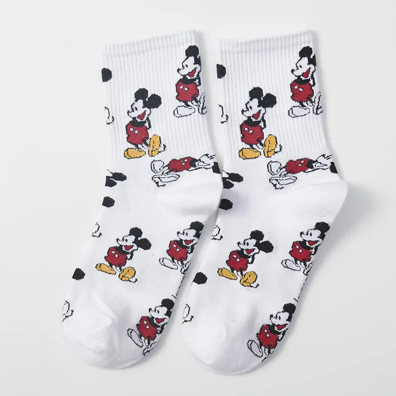 1 Pair Disney Women Socks Female Korean