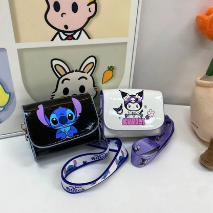 Anime Cute  Kuromi Stitch Crossbody Bags Girls Women Luxury Brand Bag High Quality mini Designer Bags Gifts