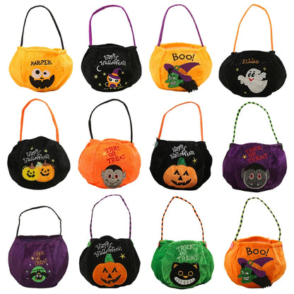 Sac à Bonbons Halloween en Feutre