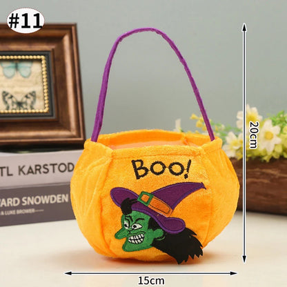 Sac à Bonbons Halloween en Feutre