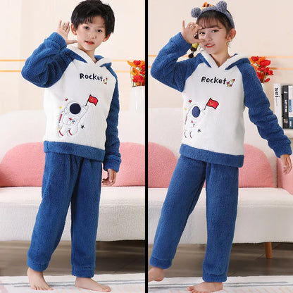 Pyjama Flanelle Hiver – Fille & Garçon