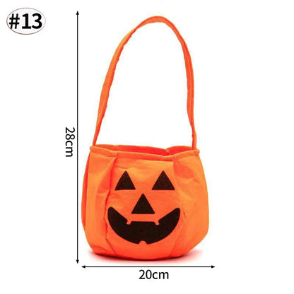 Sac à Bonbons Halloween en Feutre