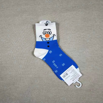 1 Pair Disney Women Socks Female Korean