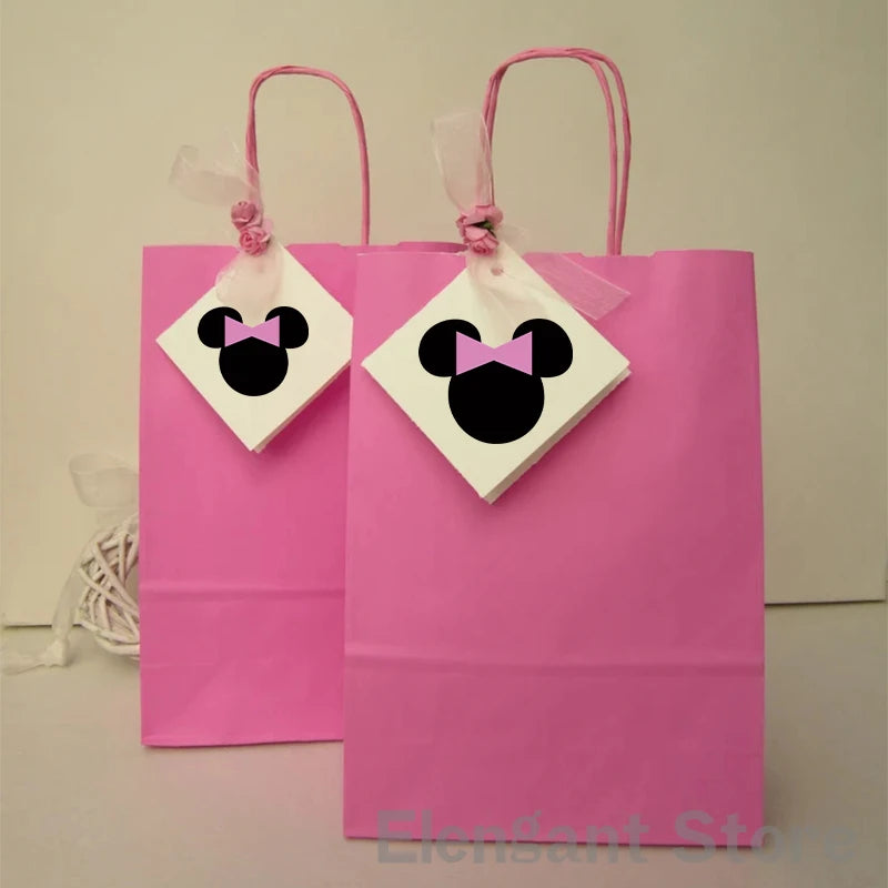 12 Stickers Minnie Mouse pour Fête