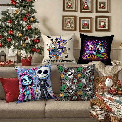 Housses de Coussin Halloween - L’Étrange Noël de Monsieur Jack