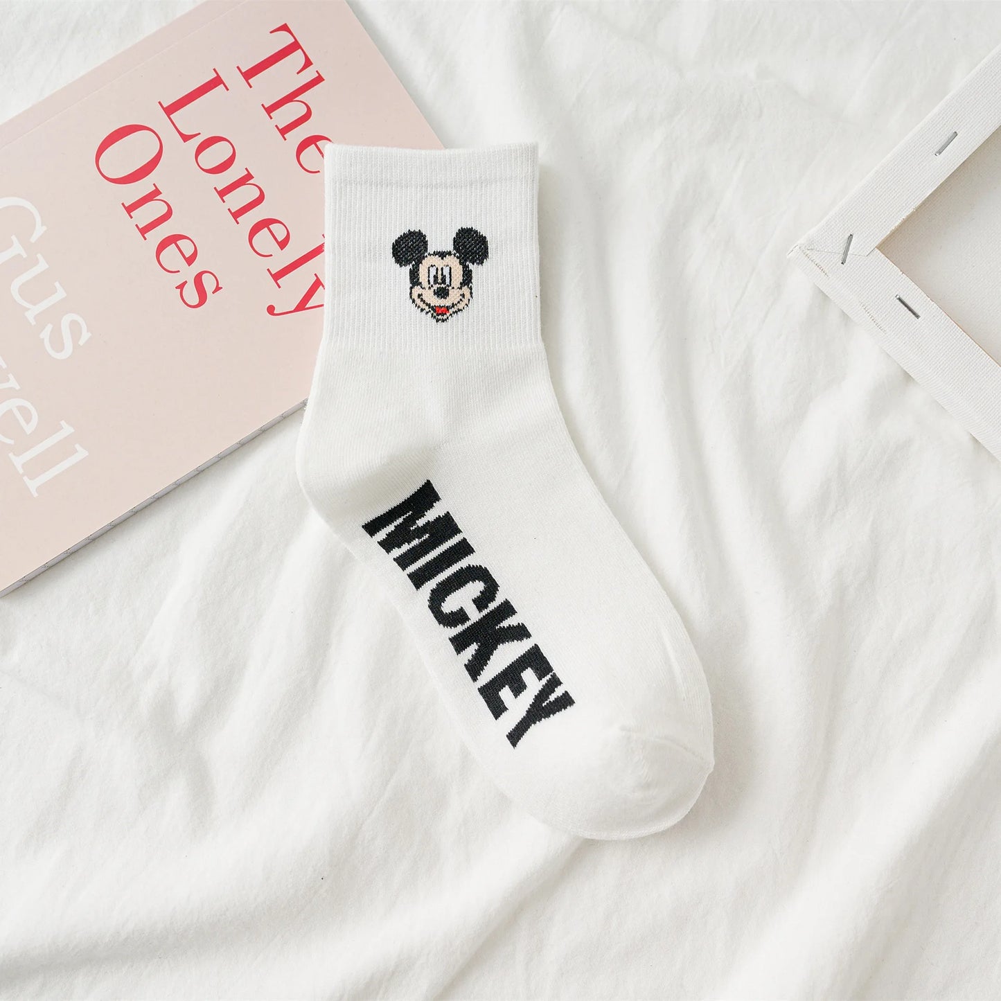 1 Pair Disney Women Socks Female Korean