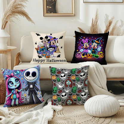 Housses de Coussin Halloween - L’Étrange Noël de Monsieur Jack