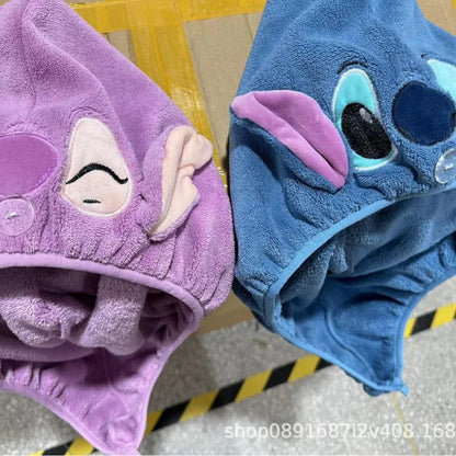 Serviette Séchage Cheveux Disney Stitch – Coral Velvet