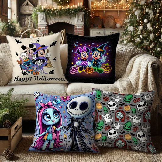 Housses de Coussin Halloween - L’Étrange Noël de Monsieur Jack
