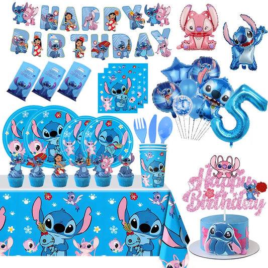 Décoration complète de fête - Lilo & Stitch
