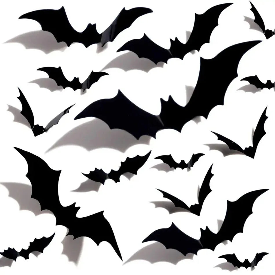 Décorations Halloween Chauves-Souris 3D