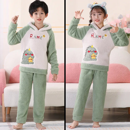Pyjama Flanelle Hiver – Fille & Garçon