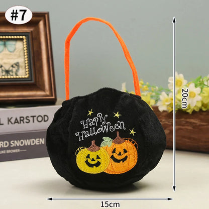 Sac à Bonbons Halloween en Feutre