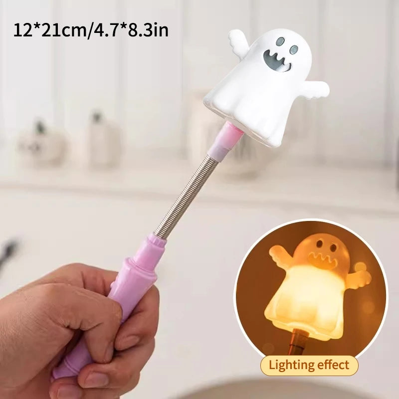 Bâton Secoueur Citrouille Lumineux Halloween