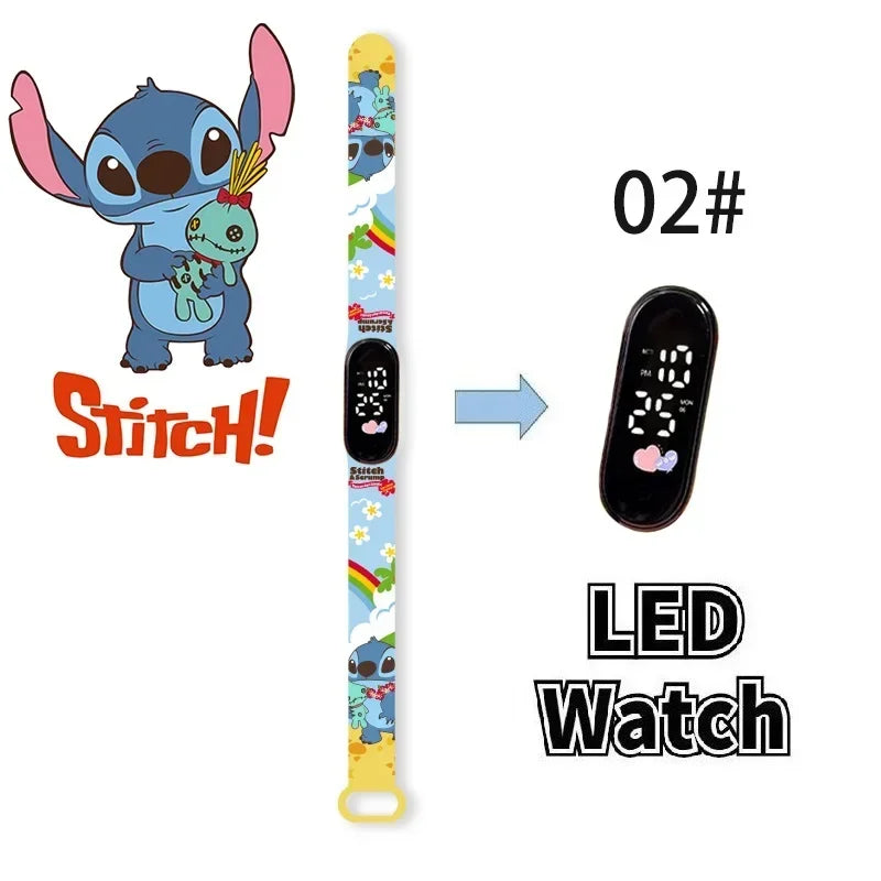 Montre Numérique Disney Stitch Enfants
