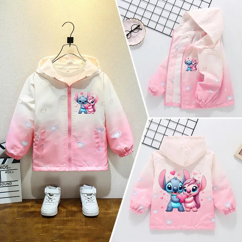 Veste à Capuche Enfants- Lilo & Stitch