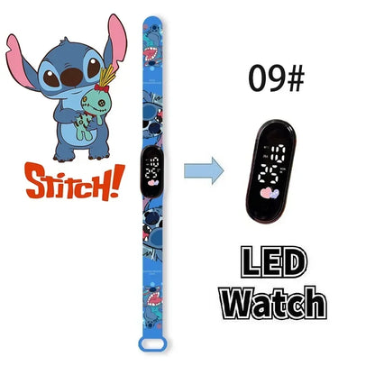 Montre Numérique Disney Stitch Enfants