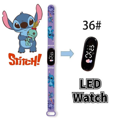 Montre Numérique Disney Stitch Enfants