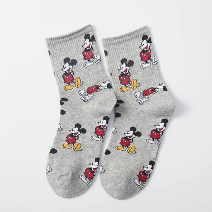 1 Pair Disney Women Socks Female Korean