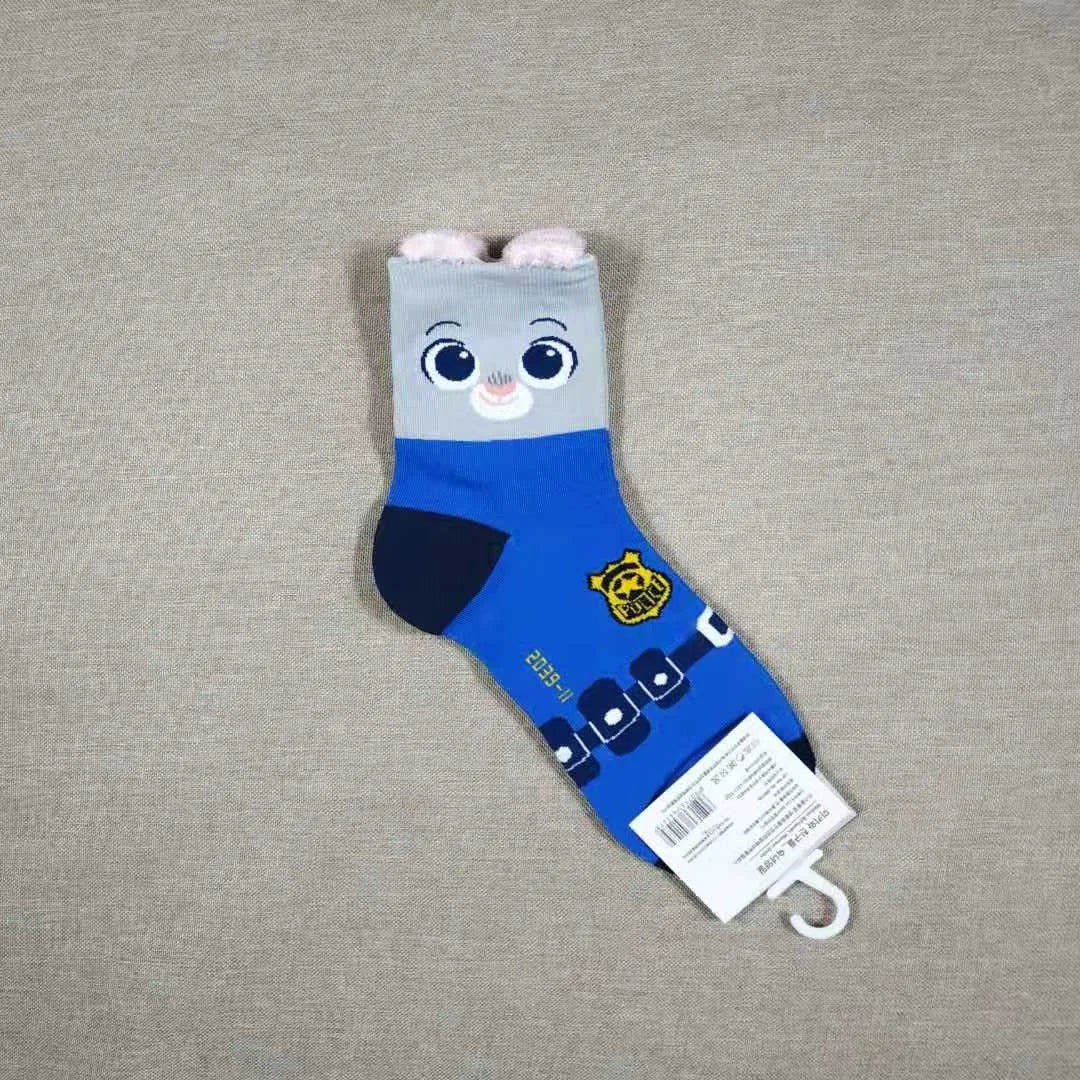 1 Pair Disney Women Socks Female Korean
