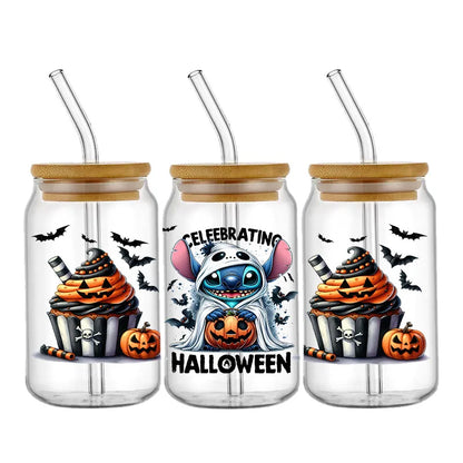 Sticker Disney Halloween Stitch pour Tasse