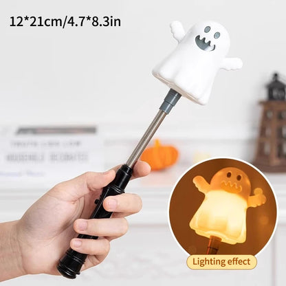 Bâton Secoueur Citrouille Lumineux Halloween