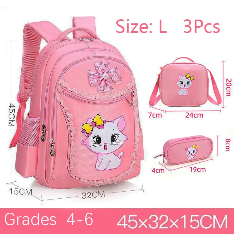 Sac À Dos Cat Rose Enfant