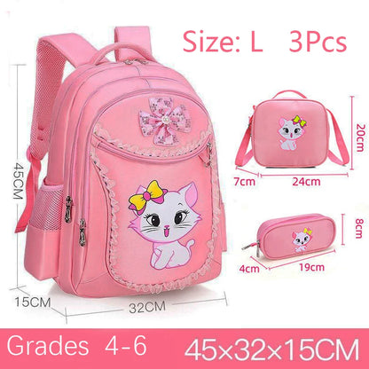 Sac À Dos Cat Rose Enfant