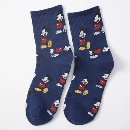1 Pair Disney Women Socks Female Korean