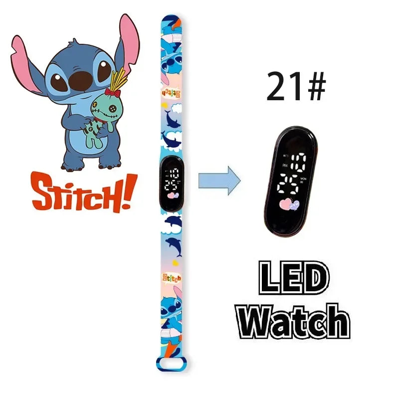 Montre Numérique Disney Stitch Enfants