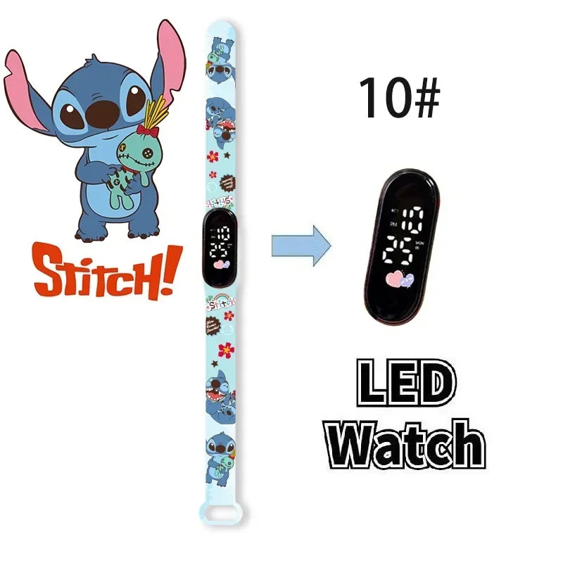 Montre Numérique Disney Stitch Enfants