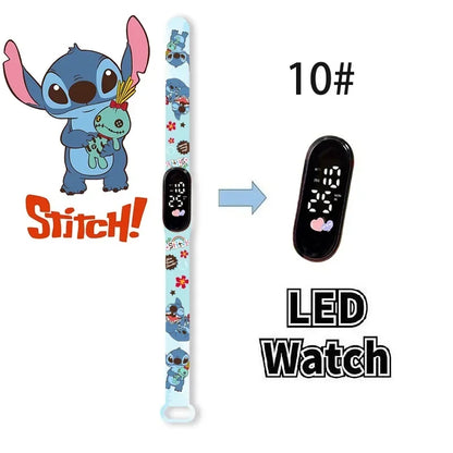 Montre Numérique Disney Stitch Enfants
