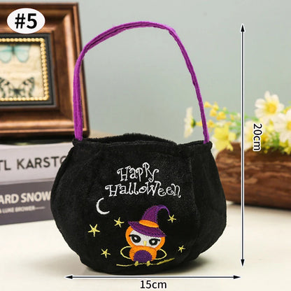 Sac à Bonbons Halloween en Feutre