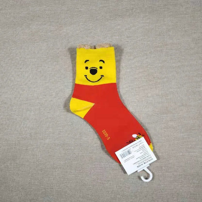 1 Pair Disney Women Socks Female Korean