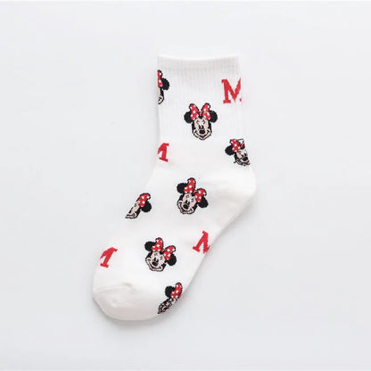 1 Pair Disney Women Socks Female Korean