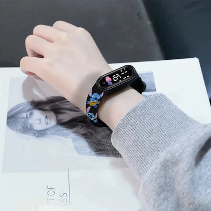 Montre Numérique Disney Stitch Enfants