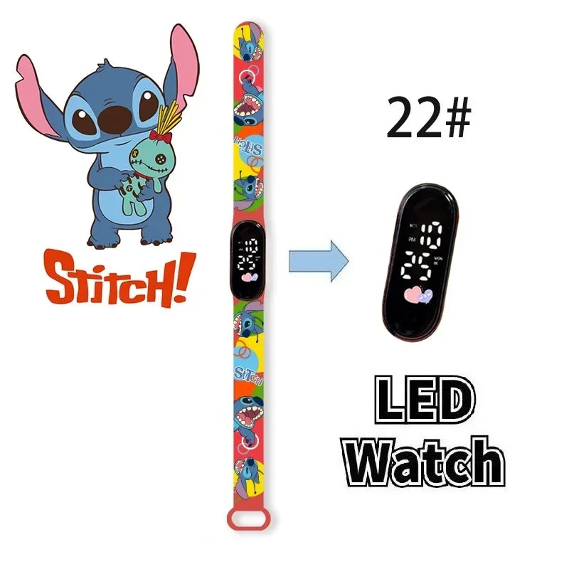 Montre Numérique Disney Stitch Enfants