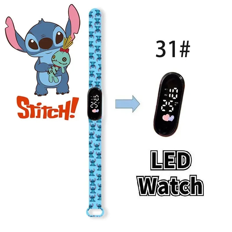 Montre Numérique Disney Stitch Enfants