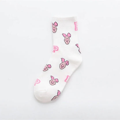 1 Pair Disney Women Socks Female Korean