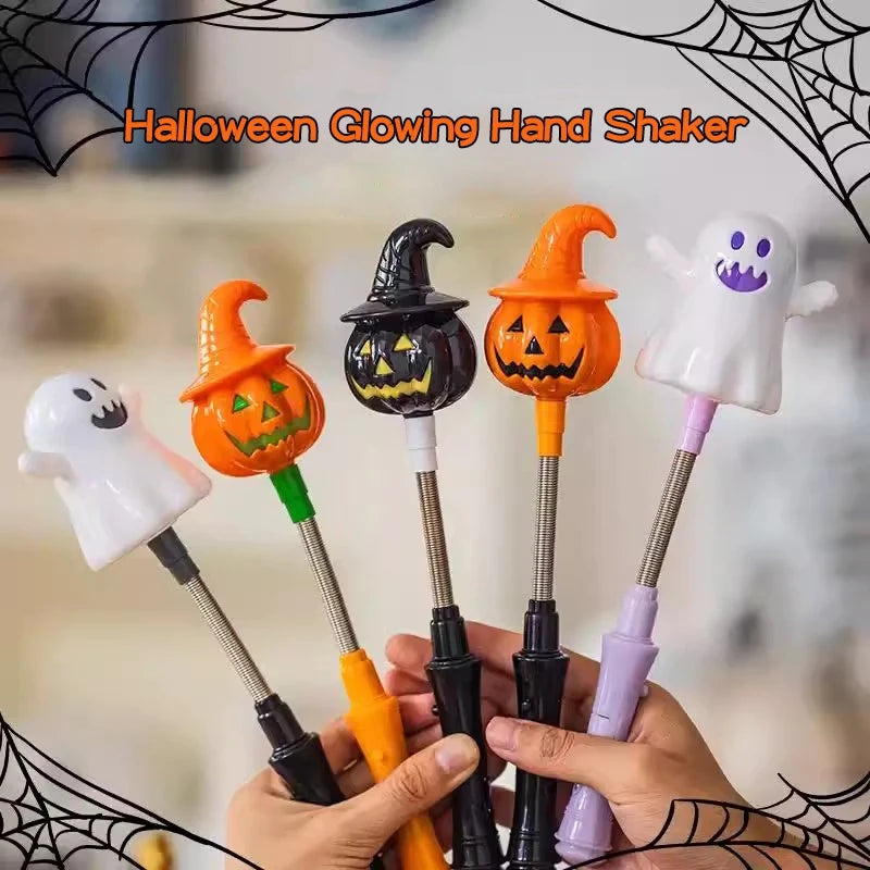 Bâton Secoueur Citrouille Lumineux Halloween