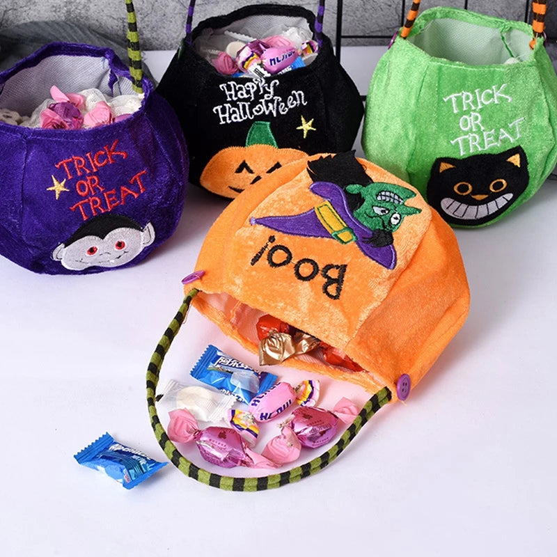 Sac à Bonbons Halloween en Feutre