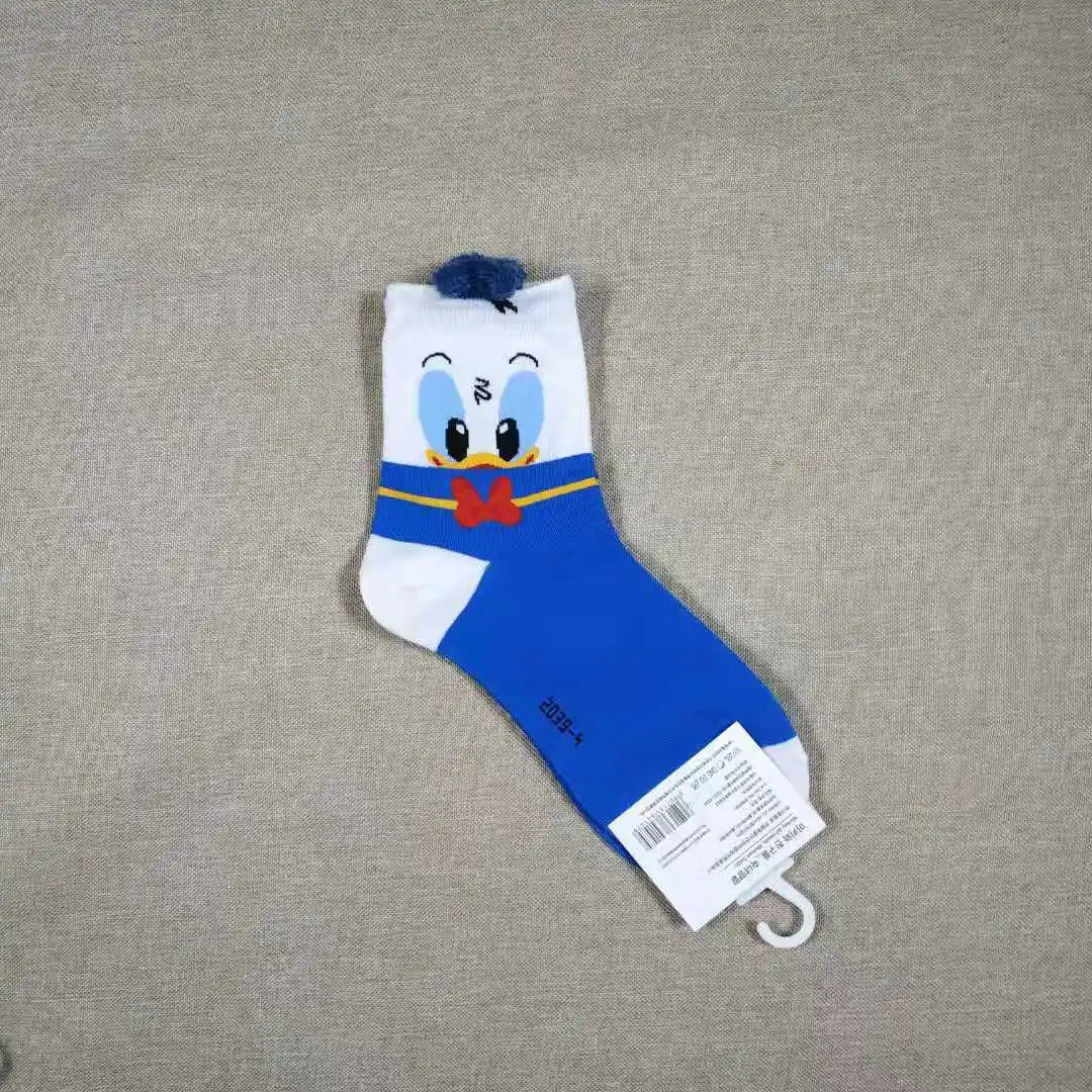 1 Pair Disney Women Socks Female Korean