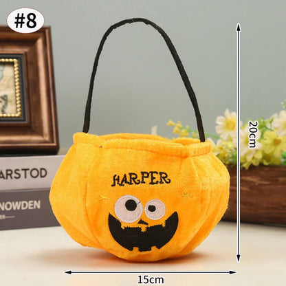 Sac à Bonbons Halloween en Feutre