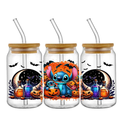 Sticker Disney Halloween Stitch pour Tasse