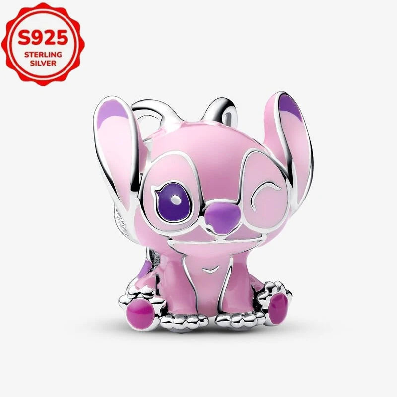Bijoux Disney Stitch – Collier & Boucles d’Oreilles Argent